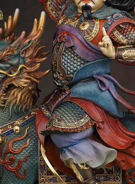 纯铜普华天尊雷祖神像家居工艺品