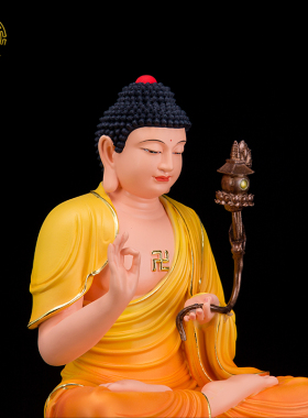 灯光如来保平安供奉神像释迦佛