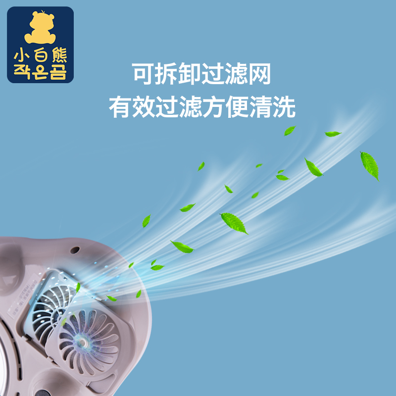 小白熊母婴用品专卖店小白熊奶瓶蒸汽消毒器带烘干 液晶版 婴儿奶瓶消毒锅宝宝专用消毒2