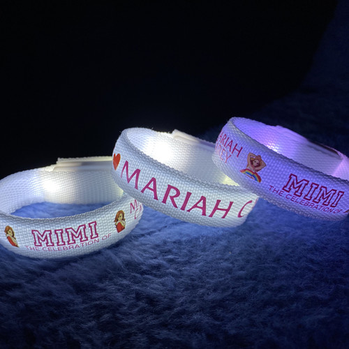 Mariah Carey玛丽亚卡莉演唱会应援发光手环定制粉丝周边荧光棒 - 图2