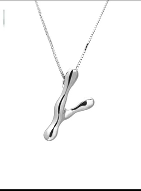 亲爱的仇敌罗曼同款耳环Y型耳钉项链气质百搭高级感小众项链耳坠