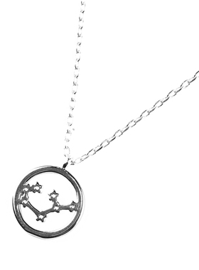 sdeer简约射手座星座吊坠项链