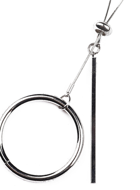 sdeer简约休闲几何吊坠项链