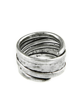 s.deer冬季个性缠绕复古简约戒指