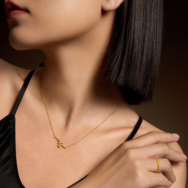 MONOLOGUE Monologue Thirty Degrees North Latitude Zodiac Snake K gold ring plain ring MK141 as a Chinese Valentine's Day gift