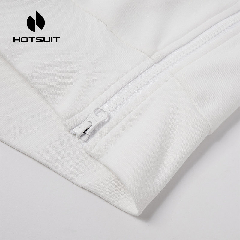 hotsuit后秀卫衣女2025冬季新款半拉链宽松立领户外休闲运动上衣 - 图3