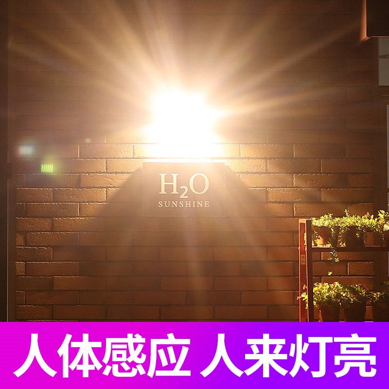 LED太阳能灯泡庭院声控路灯人体光控感应户外家用室外天黑自动亮 - 图3