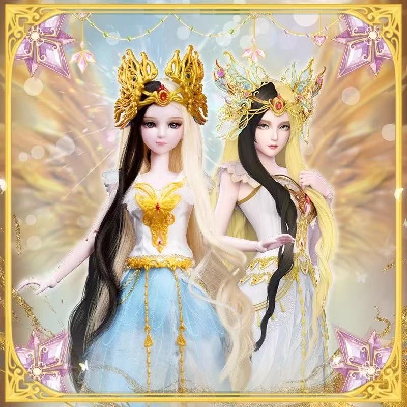 29厘米叶罗丽仿真娃娃婚纱冰公主精灵梦女孩玩具礼盒套装生日礼物 - 图3