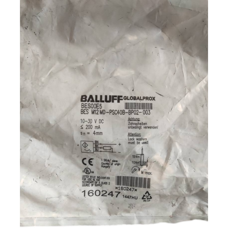 全新原装 巴鲁夫 BES00E5 BES M12MD-PSC40B-BP02-003 现货出售 - 图3