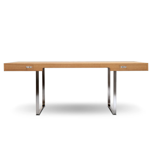 AIVTAI/设计师家具北欧经典艺术实木书房书桌CH110 | Desk/办公桌 - 图3