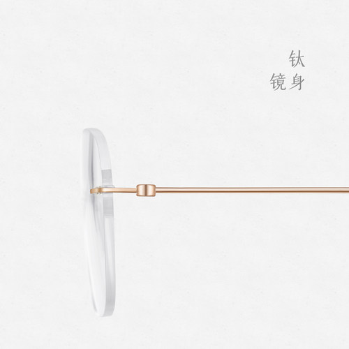 轻宝TAPOLE 商务无框钛近视眼镜框配近视镜片 雅04 - 图2
