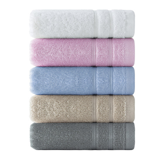 Бытовое впитывающее полотенце для мытья лица Jialiya из чистого хлопка