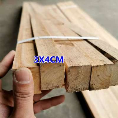 10根1捆35木方条子实木材料香杉木手工模型装修吊顶原木小木条 - 图0