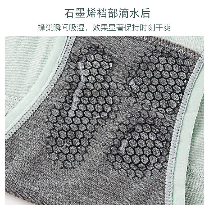 孕妇内裤石墨烯抑菌高腰莫代尔短裤 企蔻内裤