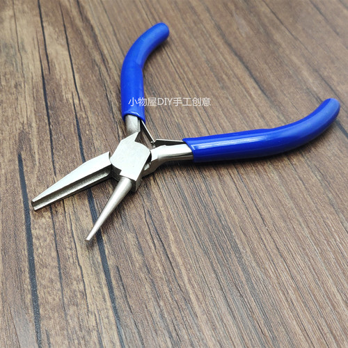 包邮半圆半凹嘴钳卷9针C圈14K金银铜线造型工具DIY首饰绕线珠宝钳 - 图1