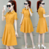 2019 phụ nữ mới quần short thủy triều mỏng cao cấp mùa hè phổ biến khí phong cách áo sơ mi váy - Váy eo cao 	váy rút eo	 Váy eo cao