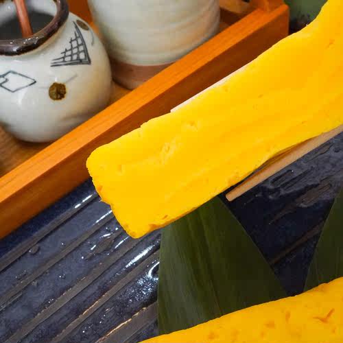 万福厚烧玉子 寿司玉子烧 寿司卷芯食材烤鸡蛋即食450g/袋 - 图2