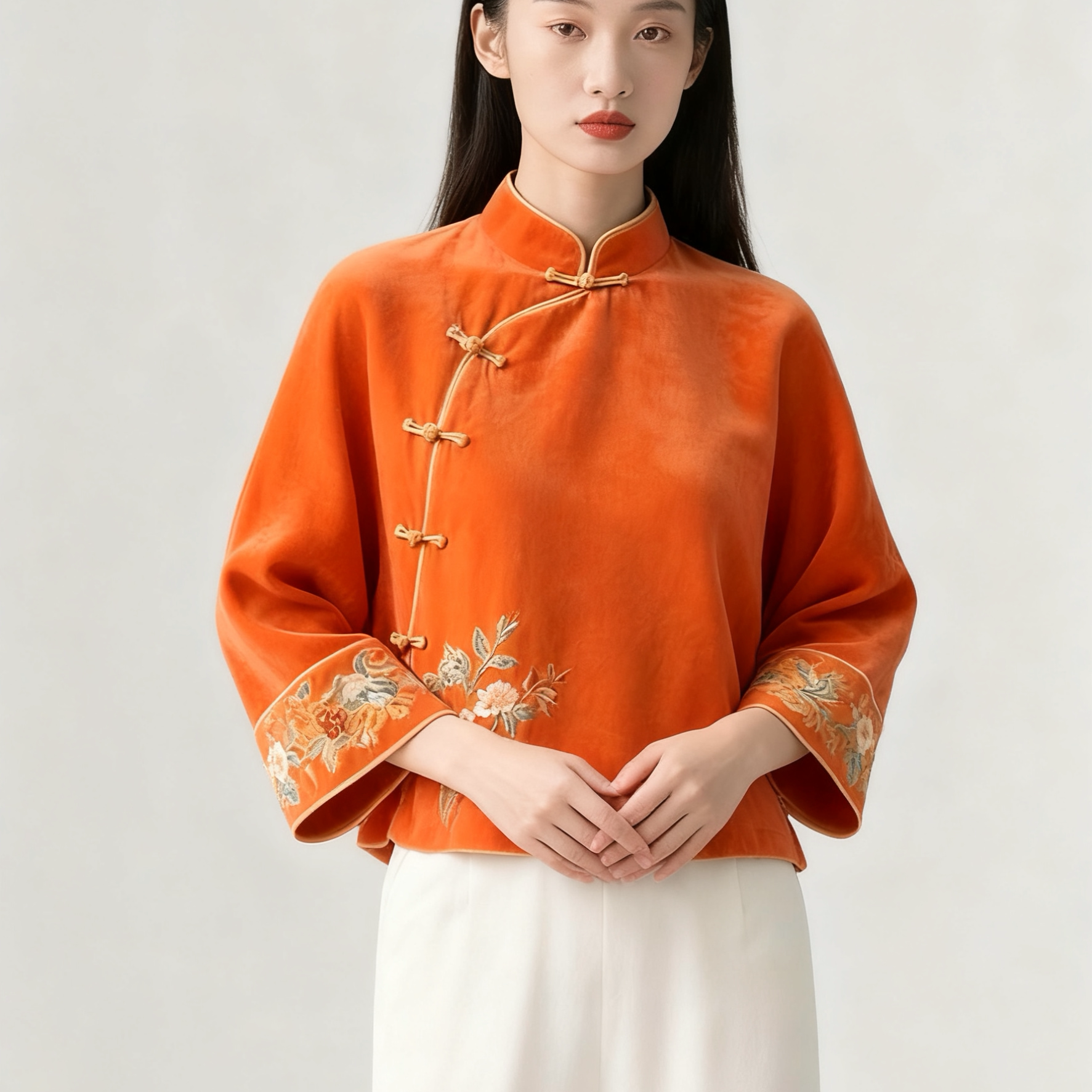 新中式女装国风上衣禅意高端精致唐装衬衫外套小衫女秋季新款 - 图2