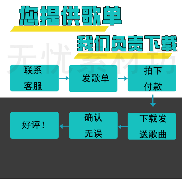 歌曲人工找歌下载mp3车载歌单伴奏DJ音乐代下载flac无损歌曲下载 - 图1