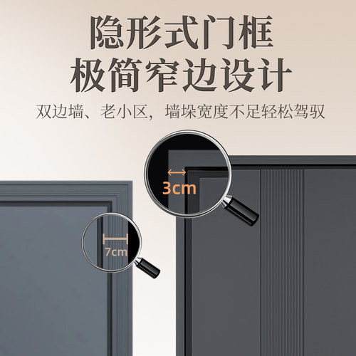 星月神防盗门进户门家用新款入户门甲级门官方安全门带智能锁大门 - 图1