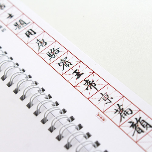 里亩苑 梁诗正行书硬笔跋清明上河图字帖骆宾王帝京篇钢笔练字卡 - 图0