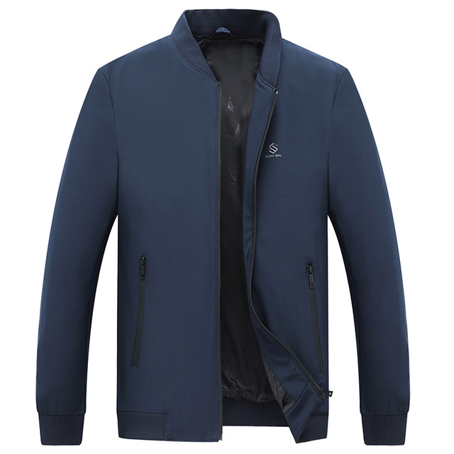 Men’s Casual Thin Coat with Baseball Collar