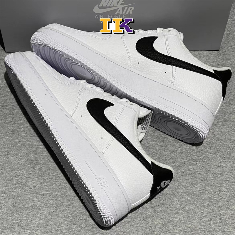 Nike Air Force 1 AF1黑白小权志龙男女空军一号板鞋CT2302-100-图0