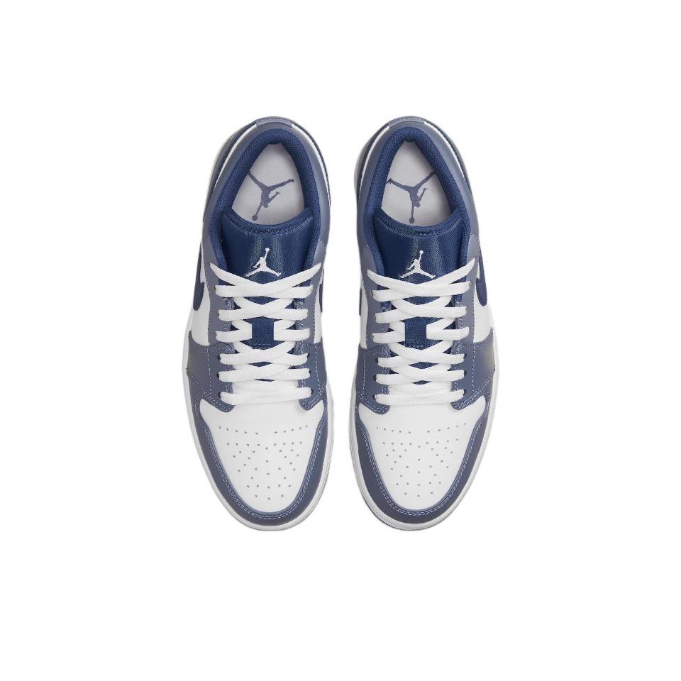Air Jordan 1 low 皮革减震防滑耐磨低帮复古篮球鞋 553558-414