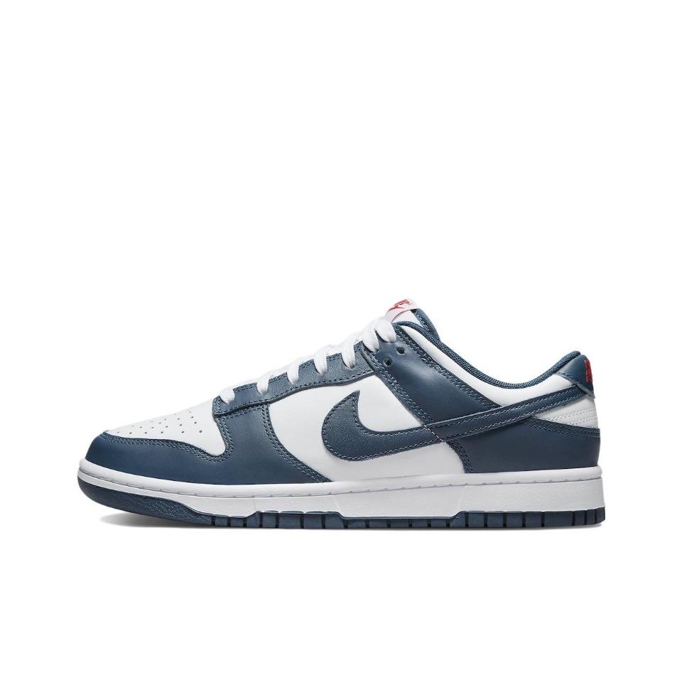 Nike Dunk Low Retro皮革经典防滑耐磨轻便低帮板鞋DD1391-400 - 图0