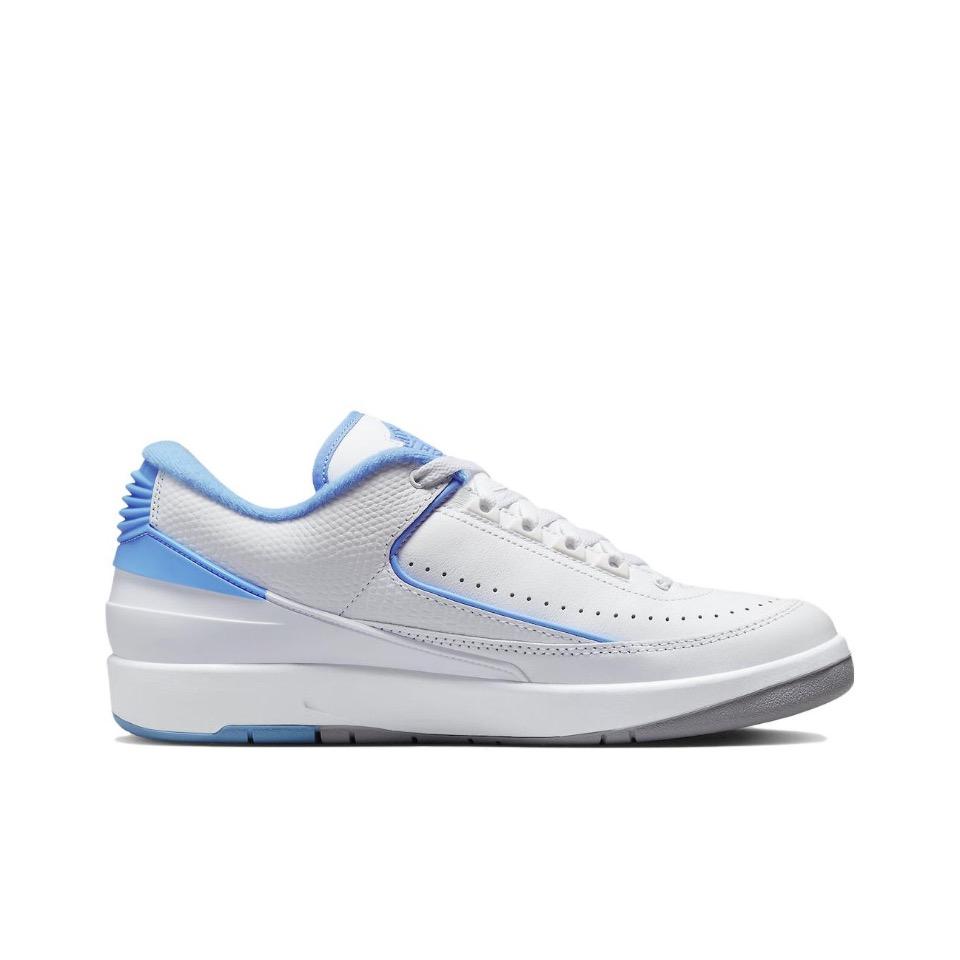 Jordan Air Jordan 2 Low University Blue 复古篮球鞋DV9956-104 - 图1