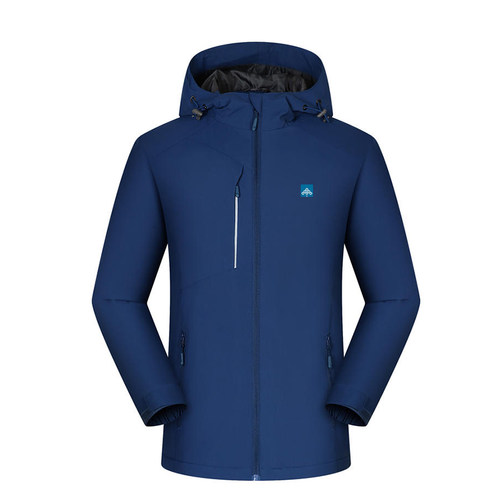 秋冬碧桂园物业工作服冲锋衣长袖定制房地产中介公司POLO衫印logo - 图0