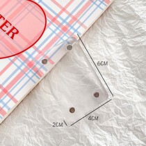 Transparent mahjong card brick diy mug cask brick suit cute acrylic Acrylico click on a small swinging piece of the Magnetic Tray