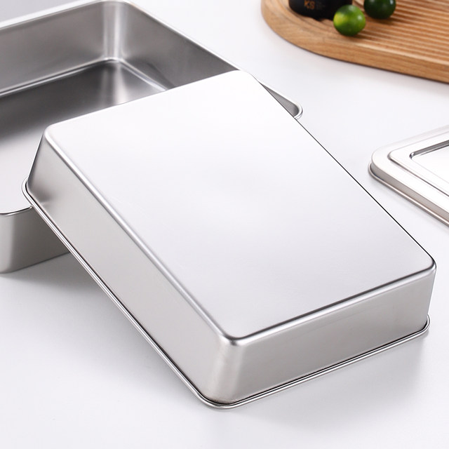 316 stainless steel tiramisu box mold tray spatula utensil mousse cake special plate with cover