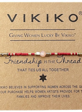 VIKIKO【财富】小众设计串珠手链