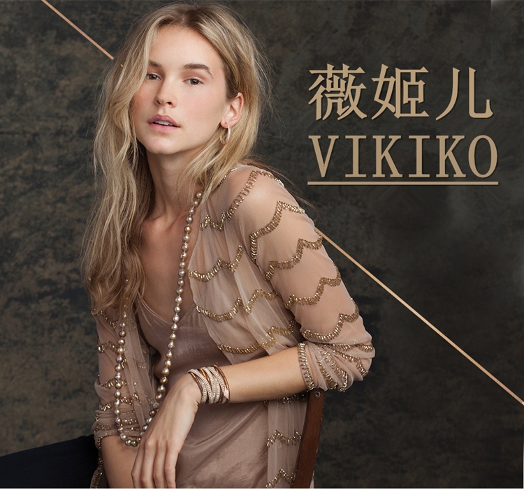 VIKIKO《珍珠女生》串珠天然元素 极细小红绳手链 闺蜜礼物同款 - 图1