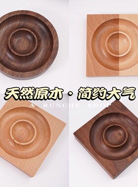 实木手串展示盘手工diy饰品工具盘收纳盘珠宝水晶盘首饰托盘