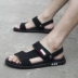 Bên ngoài mang dép nam 2019 hè mới sandal sandal đỏ dép và dép đi trong nhà phiên bản Hàn Quốc của xu hướng giày đi biển thông thường - Sandal