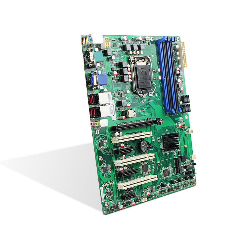倍控B360芯片组工业大母板主板8八9九代CPU多串口双网ATX多PCIE