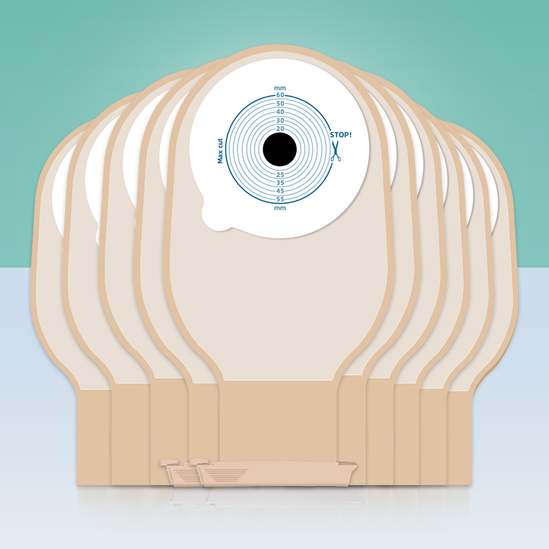 造口袋一件式造瘘漏肛肠改道护理用品一次性罩肛门大便口袋优乐活-图1