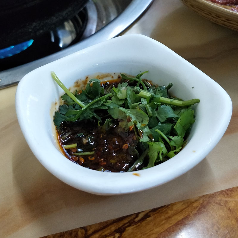 贵州柴火糊辣椒面蘸水辣椒调料火锅配菜羊肉粉豆花面农家菜调味料-图0