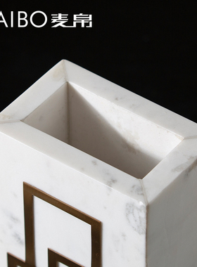 大理石装饰北欧风格桌面摆件