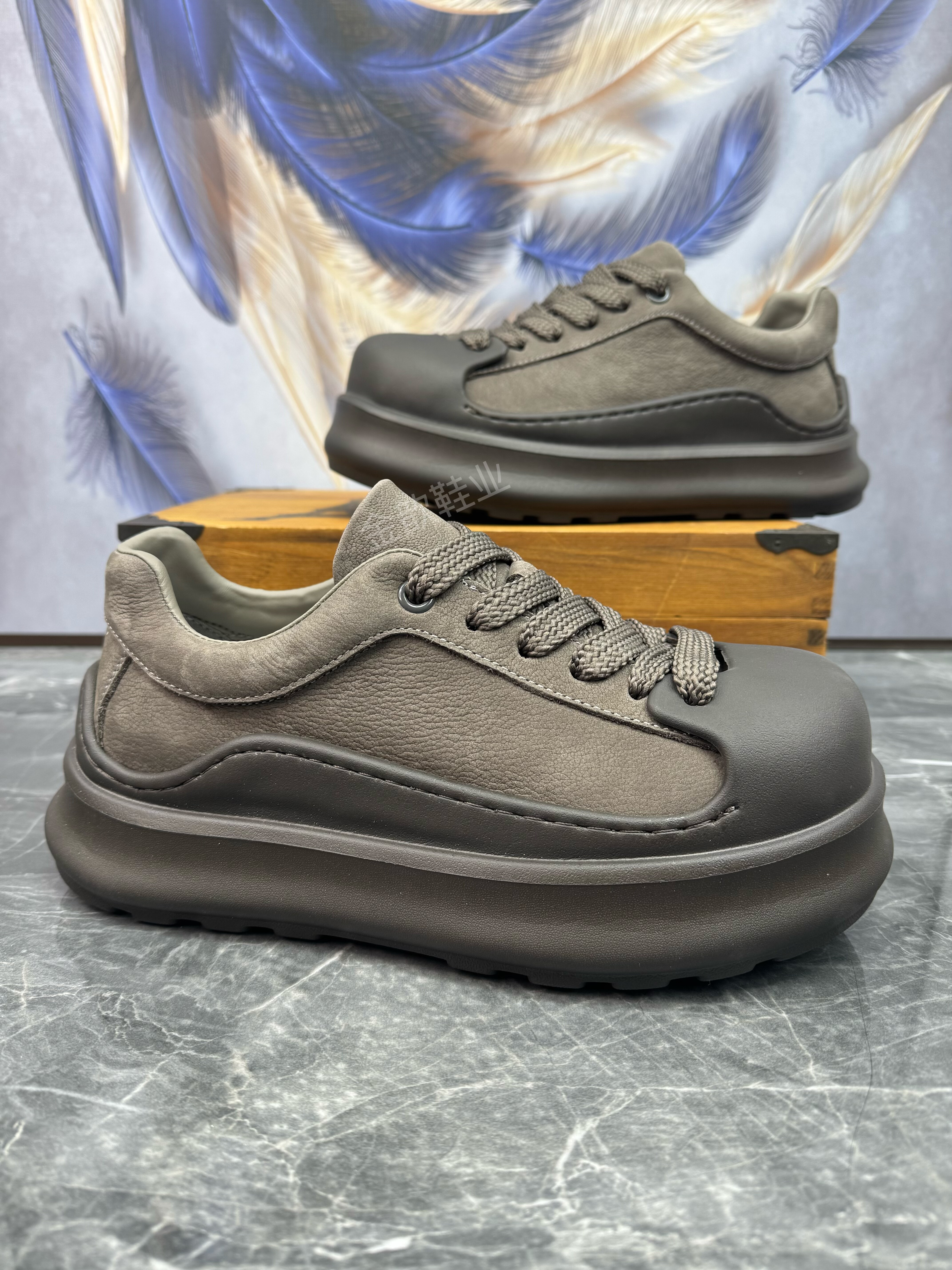 男鞋2026春季新款头层牛皮轻便厚底增高百搭真皮潮流运动休闲鞋男,淘宝优惠券,粉丝福利购,淘宝优惠卷