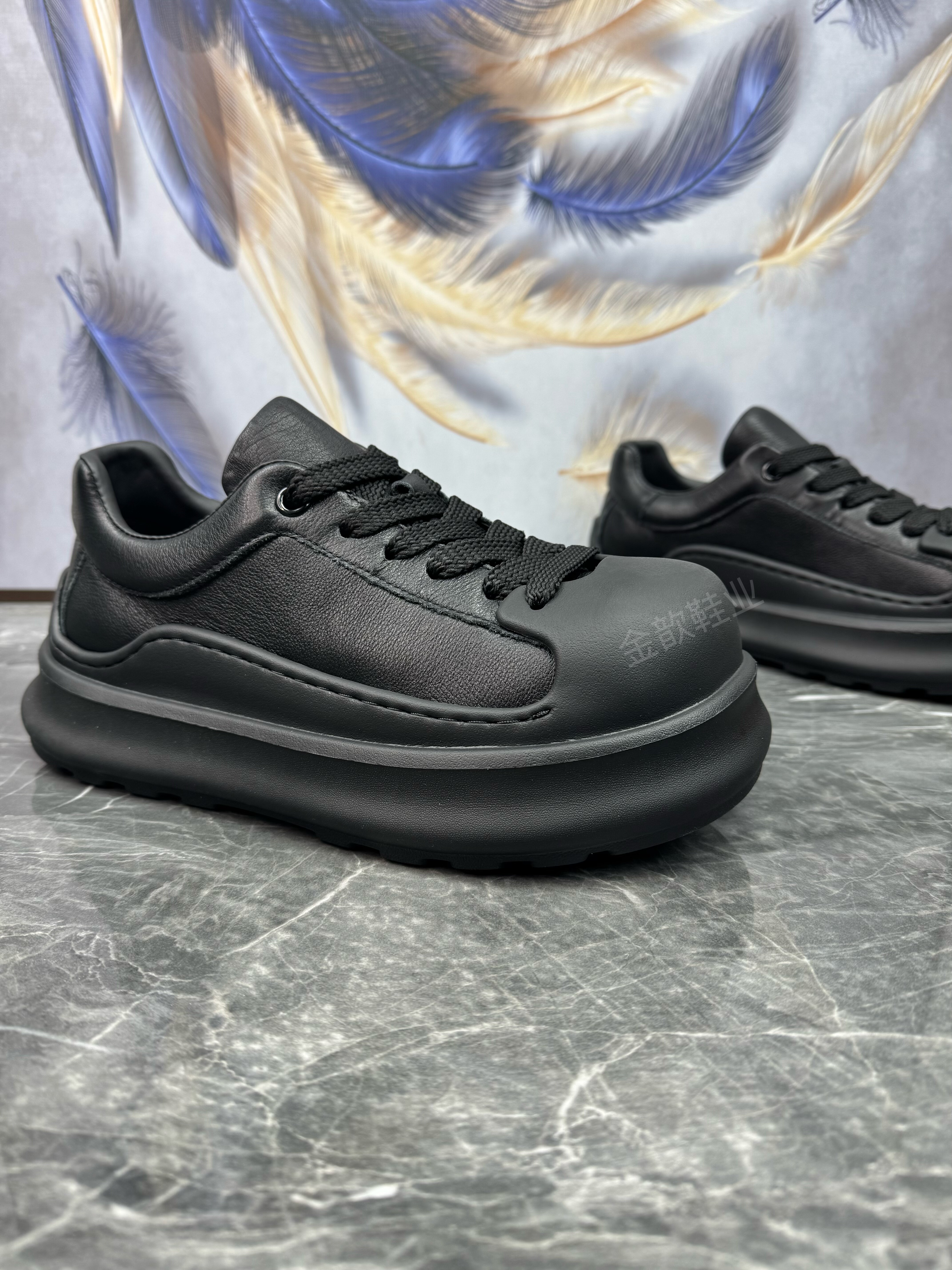 男鞋2026春季新款头层牛皮轻便厚底增高百搭真皮潮流运动休闲鞋男,淘宝优惠券,粉丝福利购,淘宝优惠卷