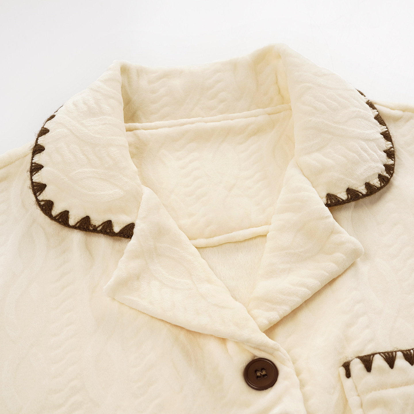 马克公主海岛绒情侣睡衣女秋冬款薄绒可爱恒温保暖男士家居服套装,淘宝优惠券,粉丝福利购,淘宝优惠卷