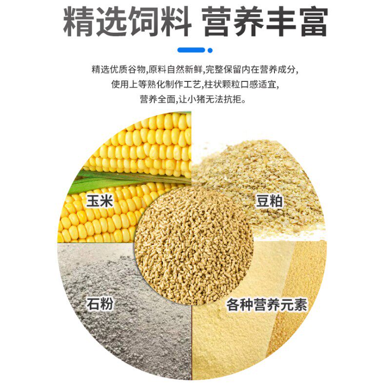 小香猪宠物猪粮全营养型猪饲料猪粮食小猪仔猪全价配合颗粒饲料,淘宝优惠券,粉丝福利购,淘宝优惠卷