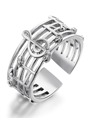 手镯开口可调节小众简约女合金