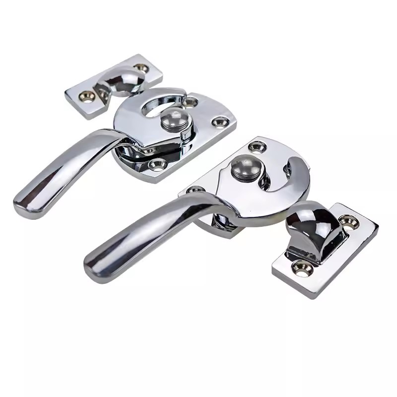 304不锈钢旋转压紧密封扣锌合金紧迫式把手锁LCAR/LCAL11电柜冷库 - 图0