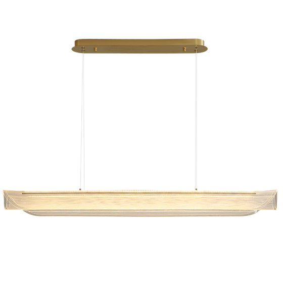 Light luxury post-modern bar table Nordic restaurant chandelier