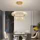 Italian light luxury living room crystal chandelier main dining room lamps