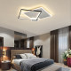 Simple modern square led warm bedroom ceiling lamp
